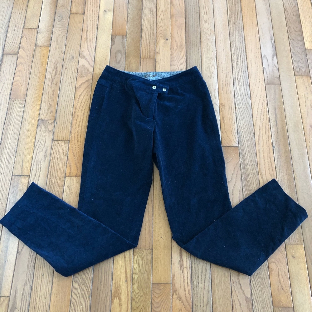 J. McLaughlin navy corduroy pants